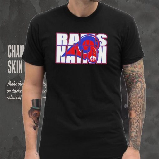 Rams nation logo shirt