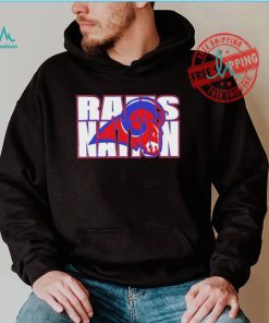 Rams nation logo shirt