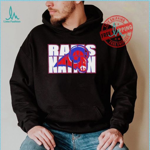Rams nation logo shirt