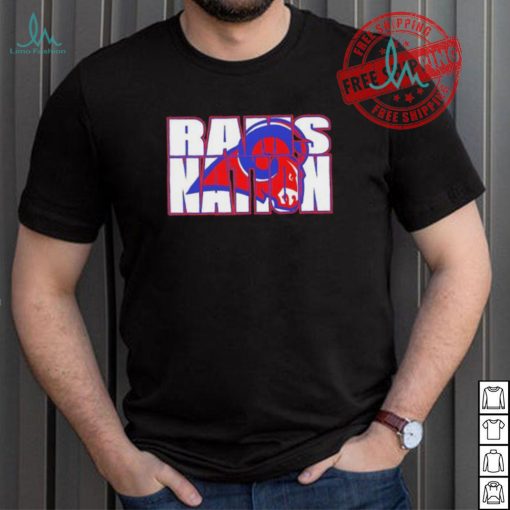 Rams nation logo shirt