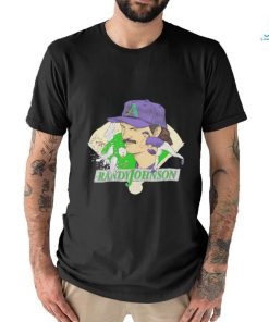 Randy Johnson Arizona Diamondbacks baseball cartoon t shirt