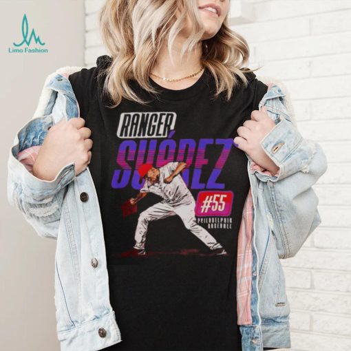 Ranger Suarez Philadelphia Phillies player name shirt