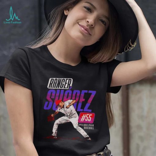 Ranger Suarez Philadelphia Phillies player name shirt