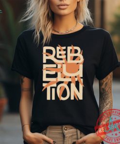 Rebelution Music Wavy Sun Acid Wash Shirt