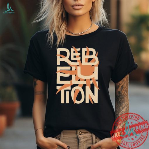 Rebelution Music Wavy Sun Acid Wash Shirt