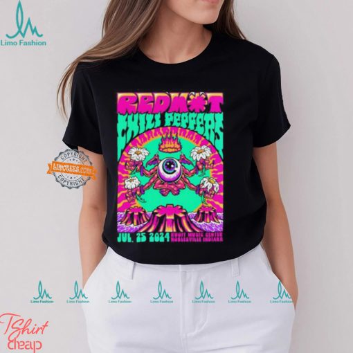 Red Hot Chili Peppers Ruoff Music Center in Noblesville IN On July 25 2024 Unisex T Shirt