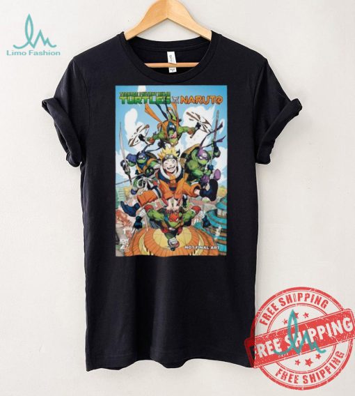 Reenage mutant ninja turles naruto notr final art 2024 shirt