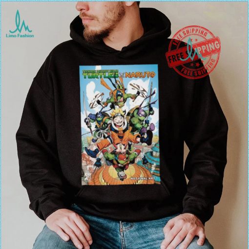 Reenage mutant ninja turles naruto notr final art 2024 shirt