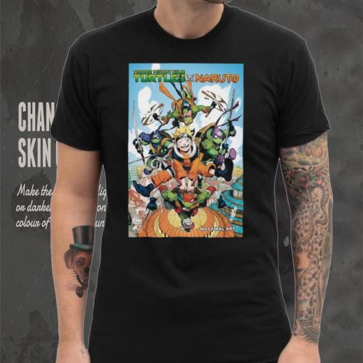 Reenage mutant ninja turles naruto notr final art 2024 shirt