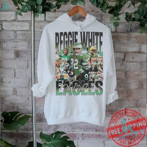 Reggie White Philadelphia Eagles collage retro shirt