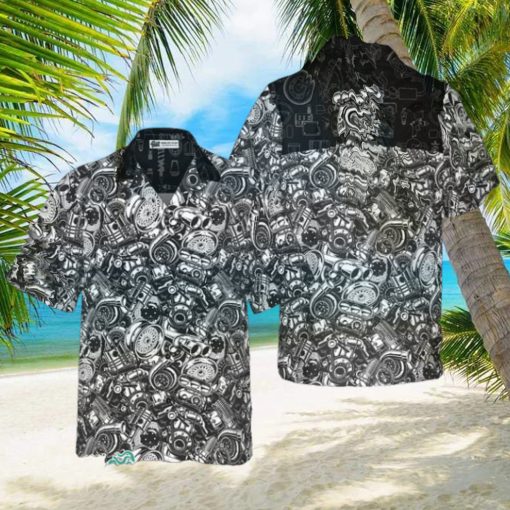 Repair Even Dead On Dark Background Hawaiian Shirt