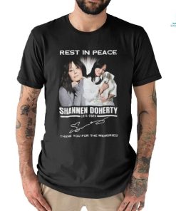 Rest In Peace Shannen Doherty 1971 2024 Thank Yuo For The Memories T Shirt