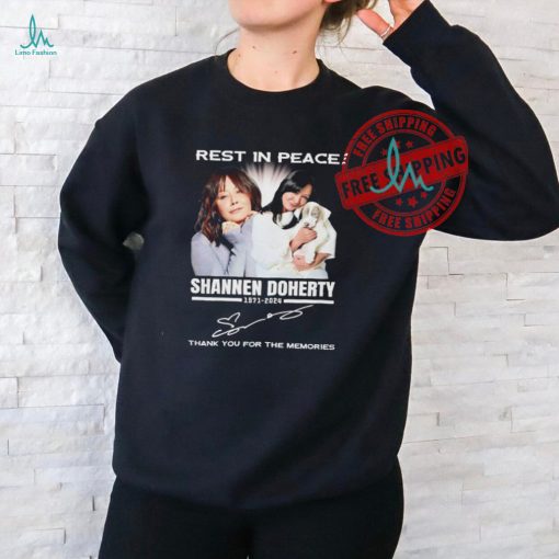 Rest In Peace Shannen Doherty 1971 2024 signature shirt