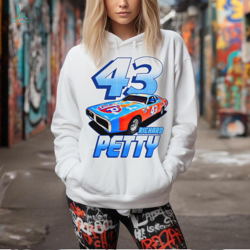 Richard Petty 43 STP Legend 70S Retro T Shirt Richard Petty 43 STP Legend 70S Retro T Shirt