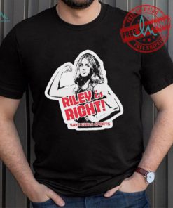 Riley Gaines Riley is right save girls sports shirt