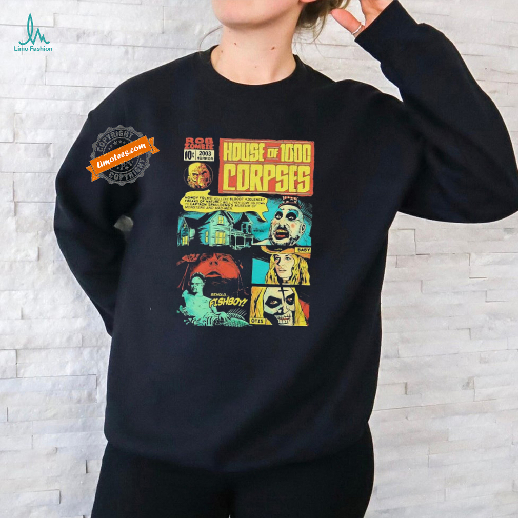 Rob Zombie House Of 1000 Corpses Freaks Of Nature Behold Fishboy Shirts Rob Zombie House Of 1000 Corpses Freaks Of Nature Behold Fishboy Shirts