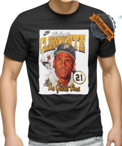 Roberto Clemente Pittsburgh Pirates Nike the great one #21 shirt