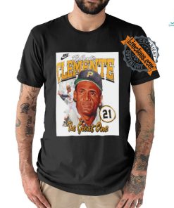 Roberto Clemente Pittsburgh Pirates Nike the great one #21 shirt