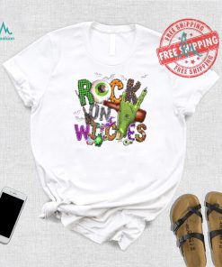 Rock On Witches Halloween shirt