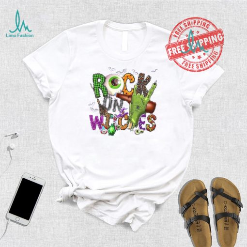 Rock On Witches Halloween shirt