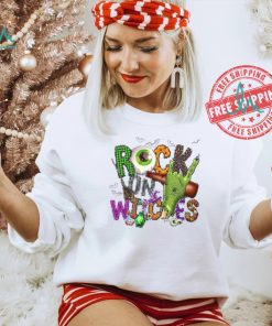 Rock On Witches Halloween shirt
