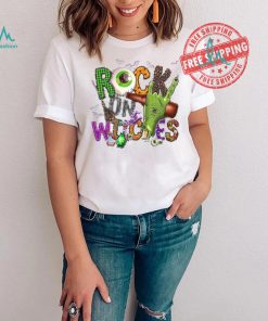 Rock On Witches Halloween shirt