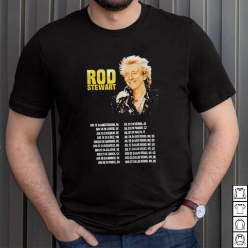 Rod Stewart One Last Time Tour 2024 Dates Shirt