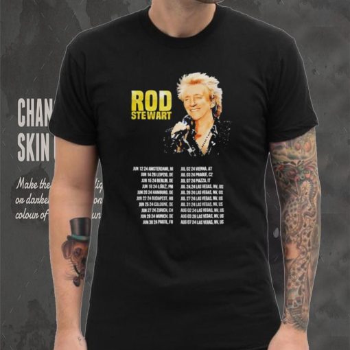 Rod Stewart One Last Time Tour 2024 Dates Shirt