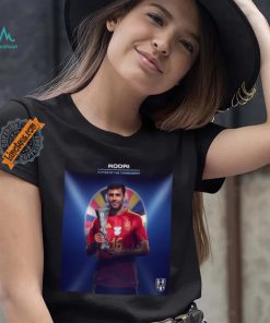 Rodri Euro 2024 Player of the Tournament Shirt