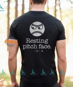 Roto Wear Baseball Resting Pitch Face T Shirt