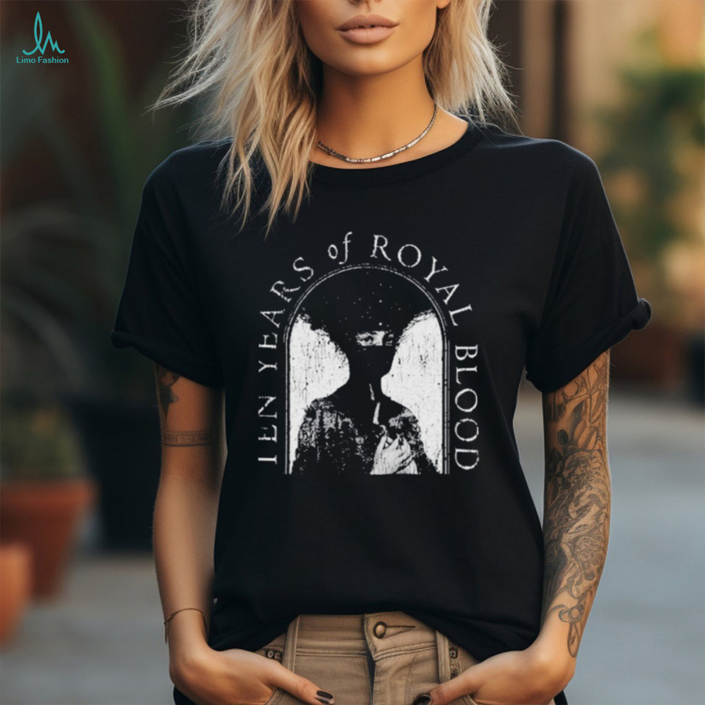 Royal Blood Band 10 Years Of Royal Blood T Shirt Royal Blood Band 10 Years Of Royal Blood T Shirt