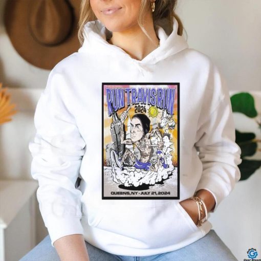 Run Travis Run July 21 2024 Citi Field Queens, NY Poster Shirt