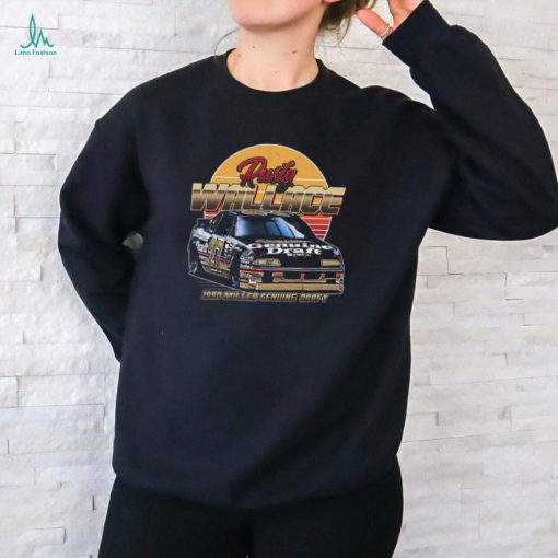 Rusty Wallace Miller Retro 80S T Shirt