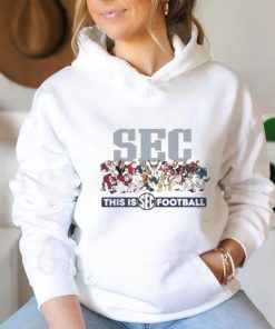 SEC This Is Football Mascots T Shirt