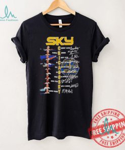 SKY Chicago Sky basketball women’s all team signatures shirt