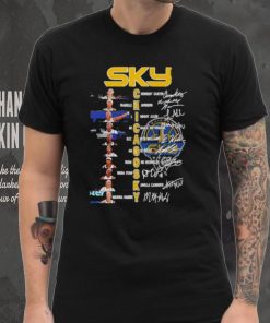 SKY Chicago Sky basketball women’s all team signatures shirt