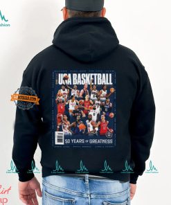 SLAM Presents USA Basketball Is Celebrating 50 Years Of Greatness 2024 Paris Olympics Unisex T Shirt