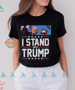 STAND WITH HIM Trump 2024 Campaign Shirt, hoodie, sweater, long sleeve and tank top STAND WITH HIM Trump 2024 Campaign Shirt