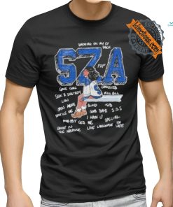 SZA S.O.S Sketchbook T Shirt
