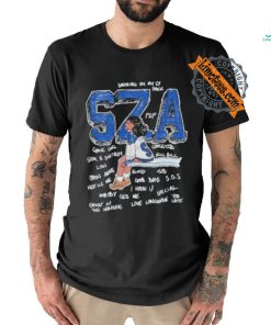 SZA S.O.S Sketchbook T Shirt