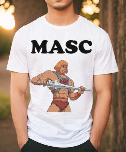 Sacha Coward Masc He Man Cartoon Shirt