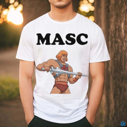 Sacha Coward Masc He Man Cartoon Shirt