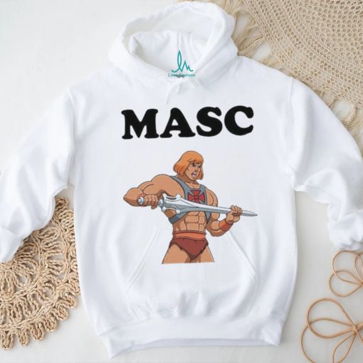 Sacha Coward Masc He Man Cartoon Shirt