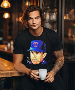 Salem Tag Texas Rangers Nolan Ryan big face signature vintage shirt