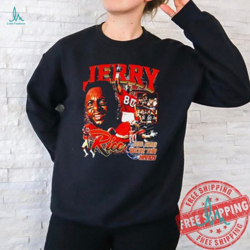 San Francisco 49ers Jerry Rice the man with the hands shirt