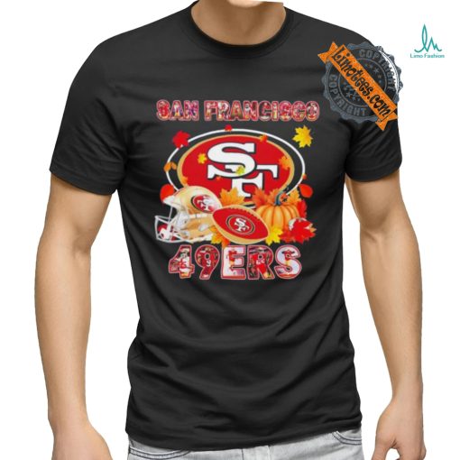 San Francisco 49ers football autumn shirt