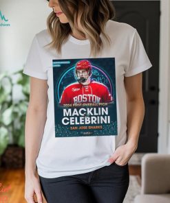 San Jose Sharks Select Forward Macklin Celebrini With The First Overall Selection In The NHL Draft 2024 Shirt