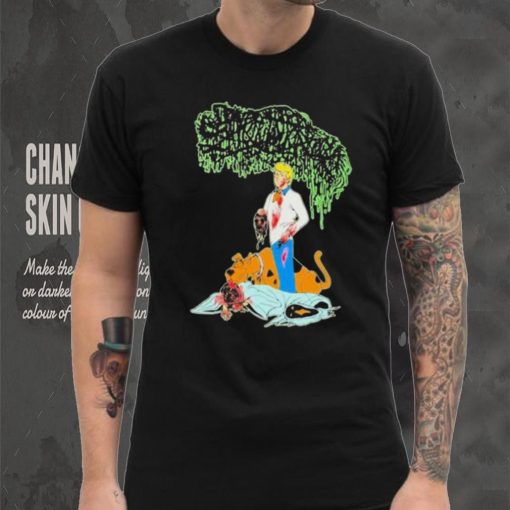 Sanguisugabogg Fred And Scooby Doo Tee Shirt