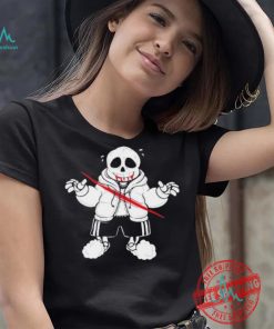 Sans undertale horror shirt