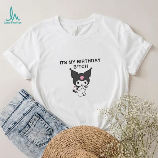 Saweetie Wearing Its My Birthday Bitch Kuromi Limited Shirt